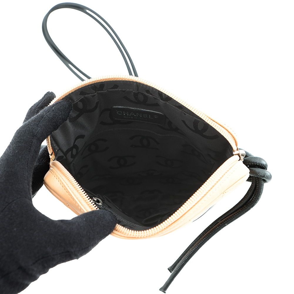 シャネル ショルダーバッグ カンボンライン ミディアム ココマーク