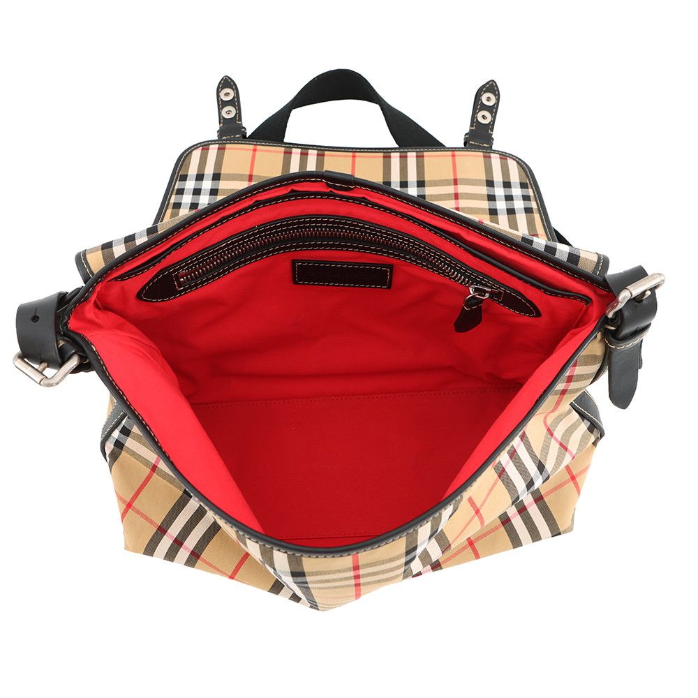 バーバリー ショルダーバッグ ノバチェック メッセンジャーバッグ