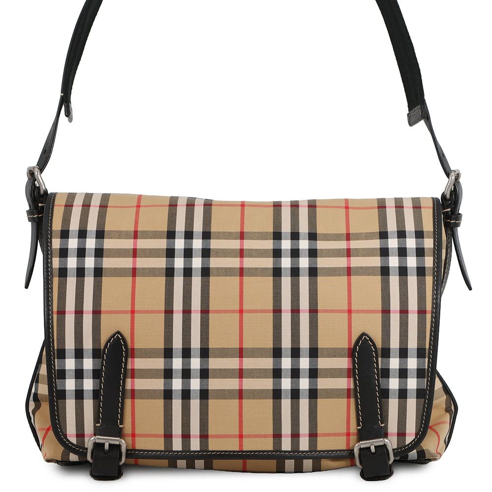 バーバリー ショルダーバッグ ノバチェック メッセンジャーバッグ