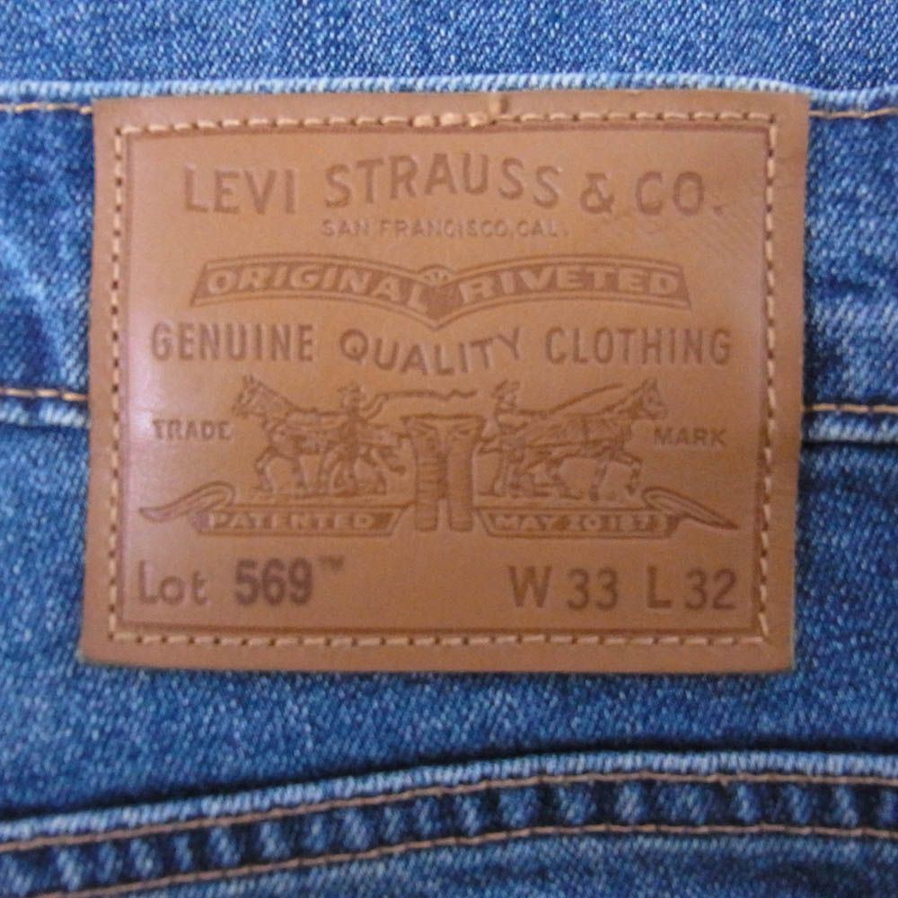 Levi's リーバイス PREMIUM プレミアム 569 ジッパーフライ ストレート