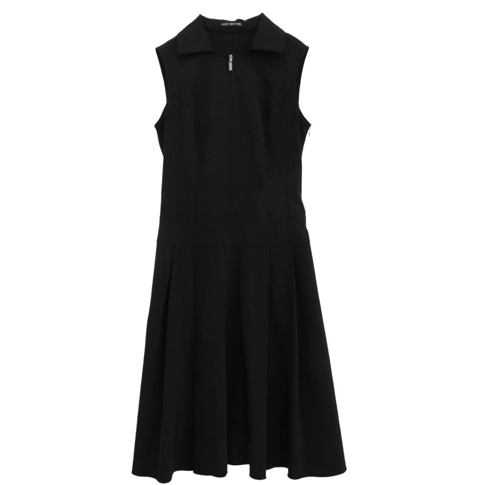 FOXEY フォクシー 19086-SPSAY54 ノースリーブ ワンピース ブラック系