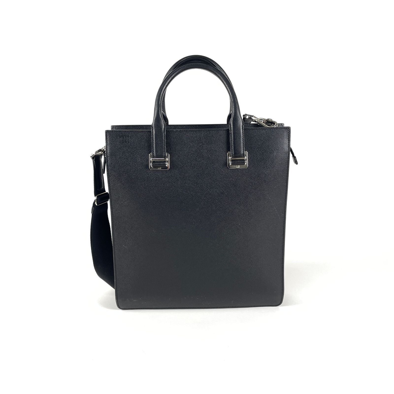 DUNHILL ダンヒル カドガン エンジンターン柄 2WAYバッグ ビジネス 