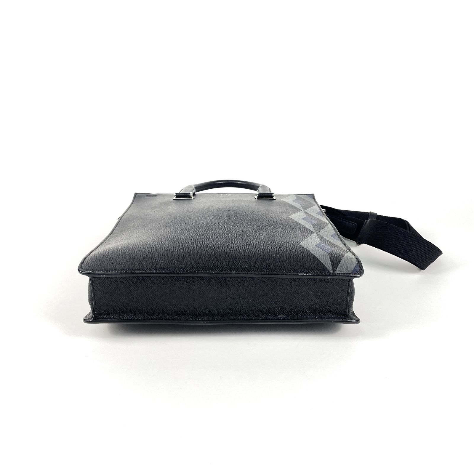 DUNHILL ダンヒル カドガン エンジンターン柄 2WAYバッグ ビジネス 