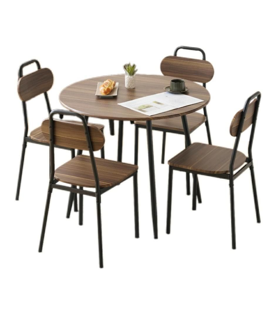 新品 リビングテーブル5点セット ダイニングテーブルセット 1688-220