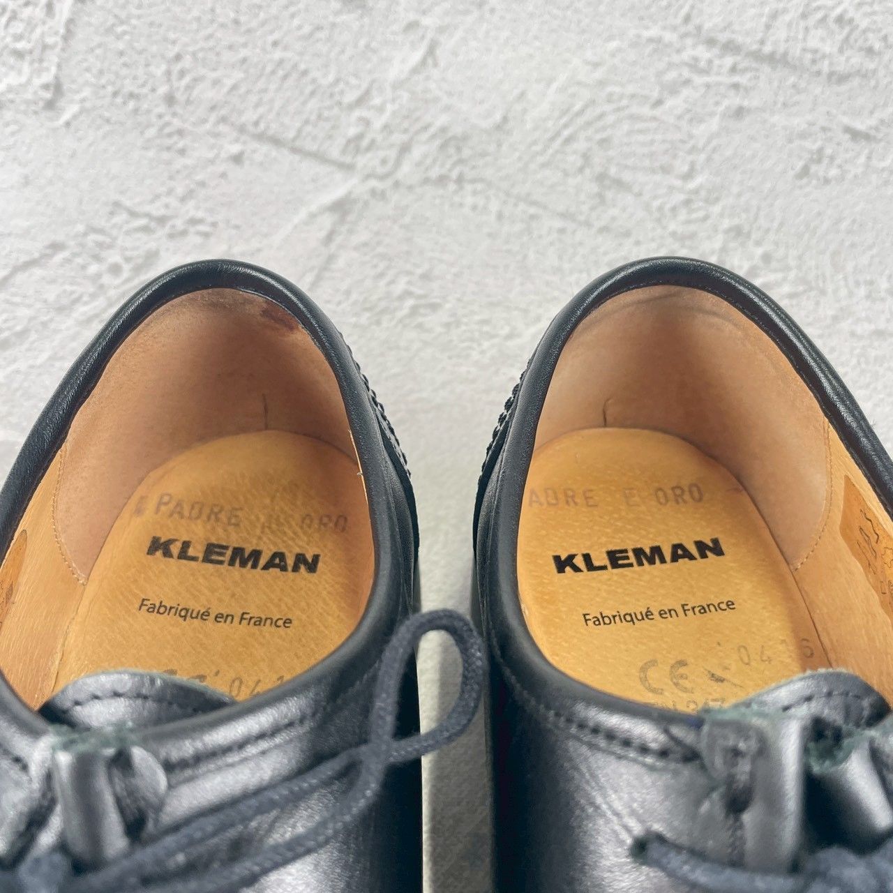 極美品】KLEMAN クレマン PADRE パドレ チロリアンシューズ 黒