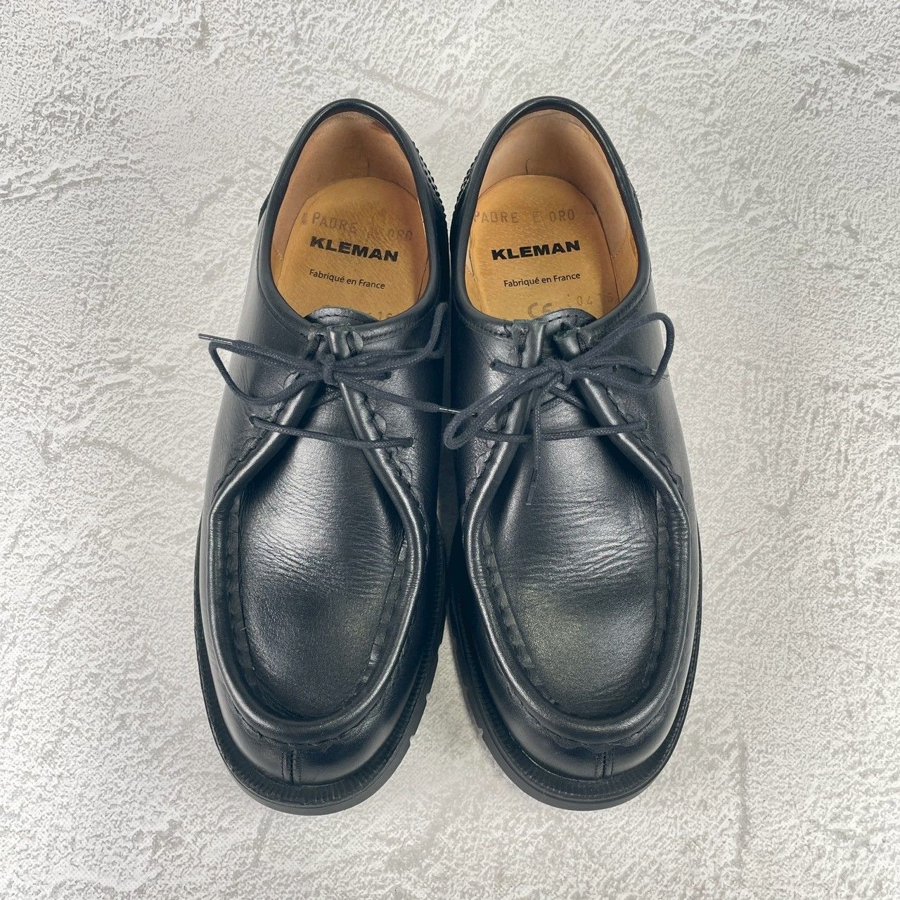 極美品】KLEMAN クレマン PADRE パドレ チロリアンシューズ 黒