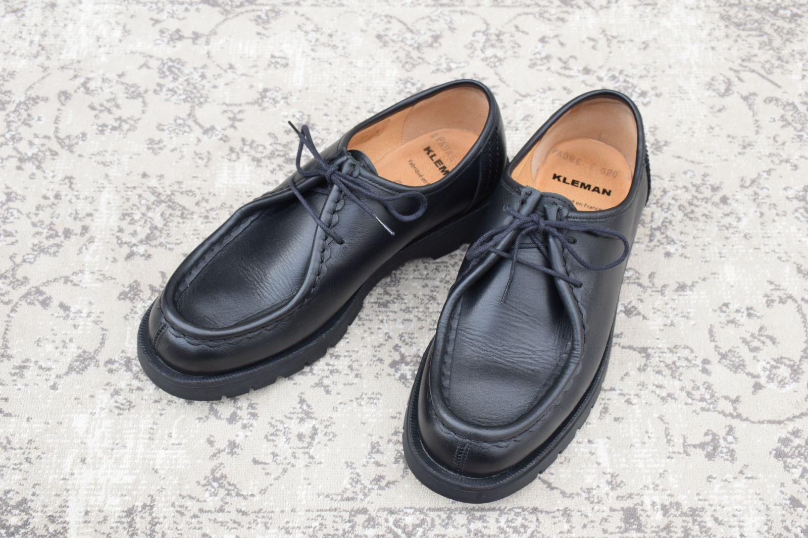 極美品】KLEMAN クレマン PADRE パドレ チロリアンシューズ 黒