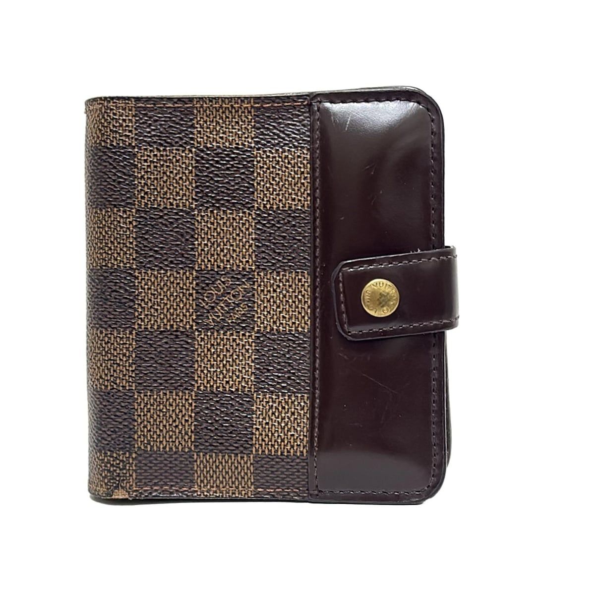 LOUIS VUITTON(ルイヴィトン) 2つ折り財布 ダミエ コンパクトジップ