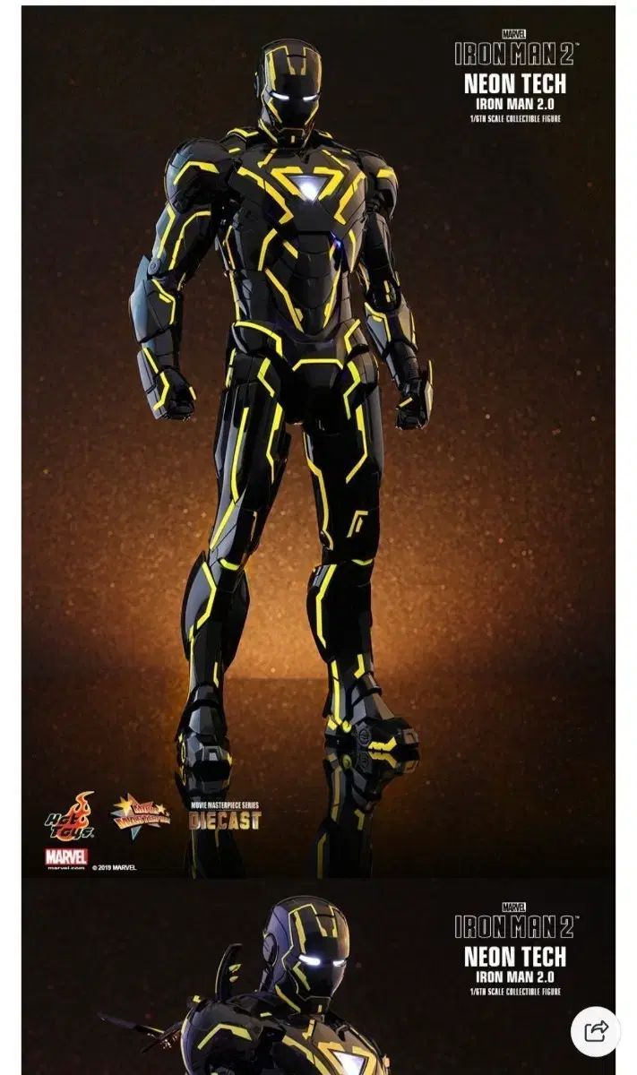 ホットトイズ MMS523 ネオンテック アイアンマン 出品 - メルカリ