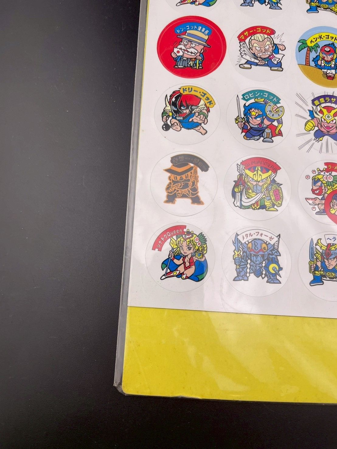 未開封品】ビックリマン レスラー軍団マグネットワッペン 当時物