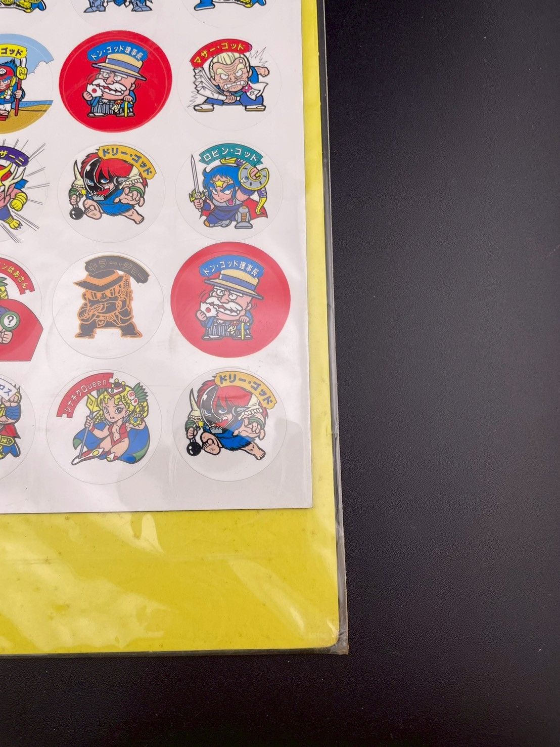 未開封品】ビックリマン レスラー軍団マグネットワッペン 当時物