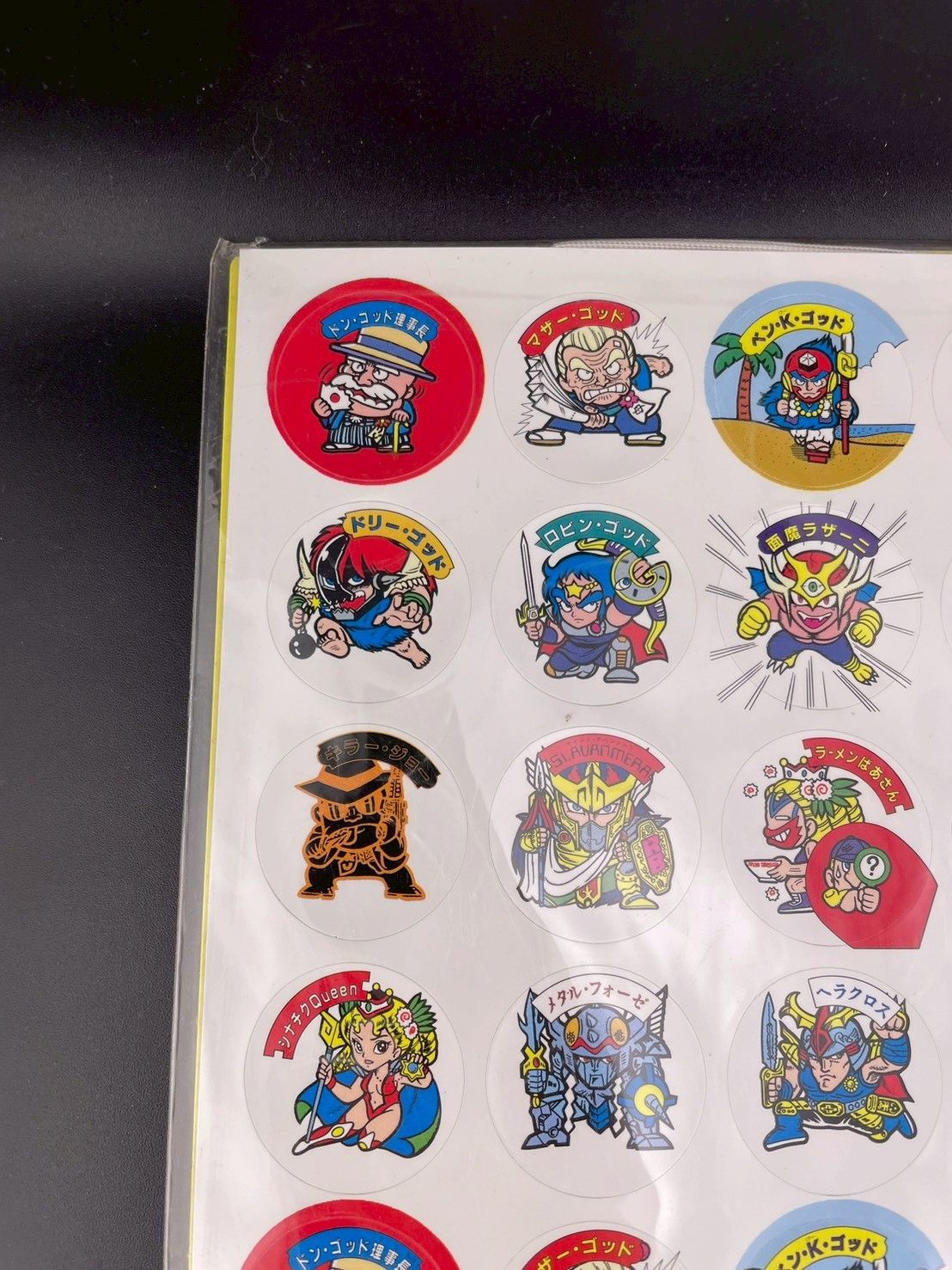 未開封品】ビックリマン レスラー軍団マグネットワッペン 当時物