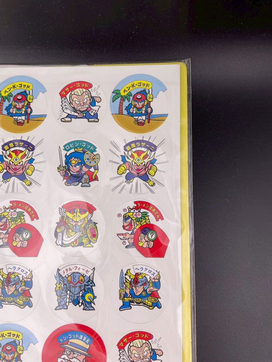 未開封品】ビックリマン レスラー軍団マグネットワッペン 当時物