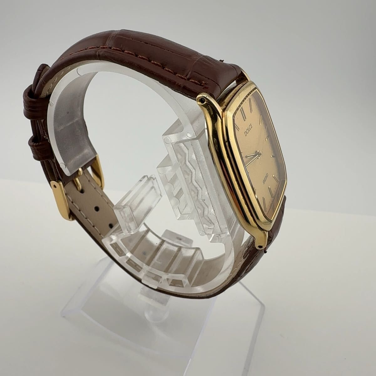 ☆稼動品☆　SEIKO ドルチェ5E31-5B30　SGP30 セイコー Dolce Seiko Dolce Gold Tone Tank Shape QUARTZ SGP30