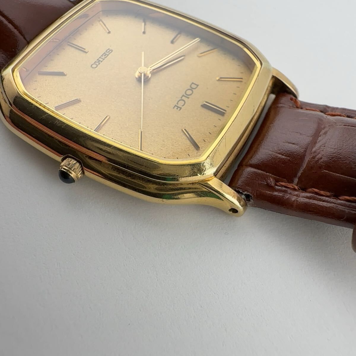 ☆稼動品☆　SEIKO ドルチェ5E31-5B30　SGP30 SEIKO 5E31-5B30 セイコー DOLCE ドルチェ クォーツ スクエア SGP 30