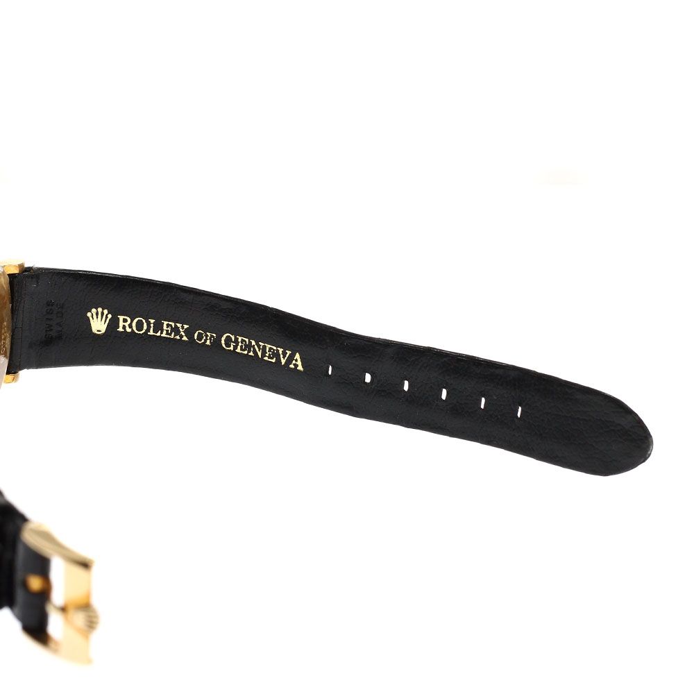 ロレックス ROLEX 5114 チェリーニ K18YG ダイヤベゼル Cal.1602 手