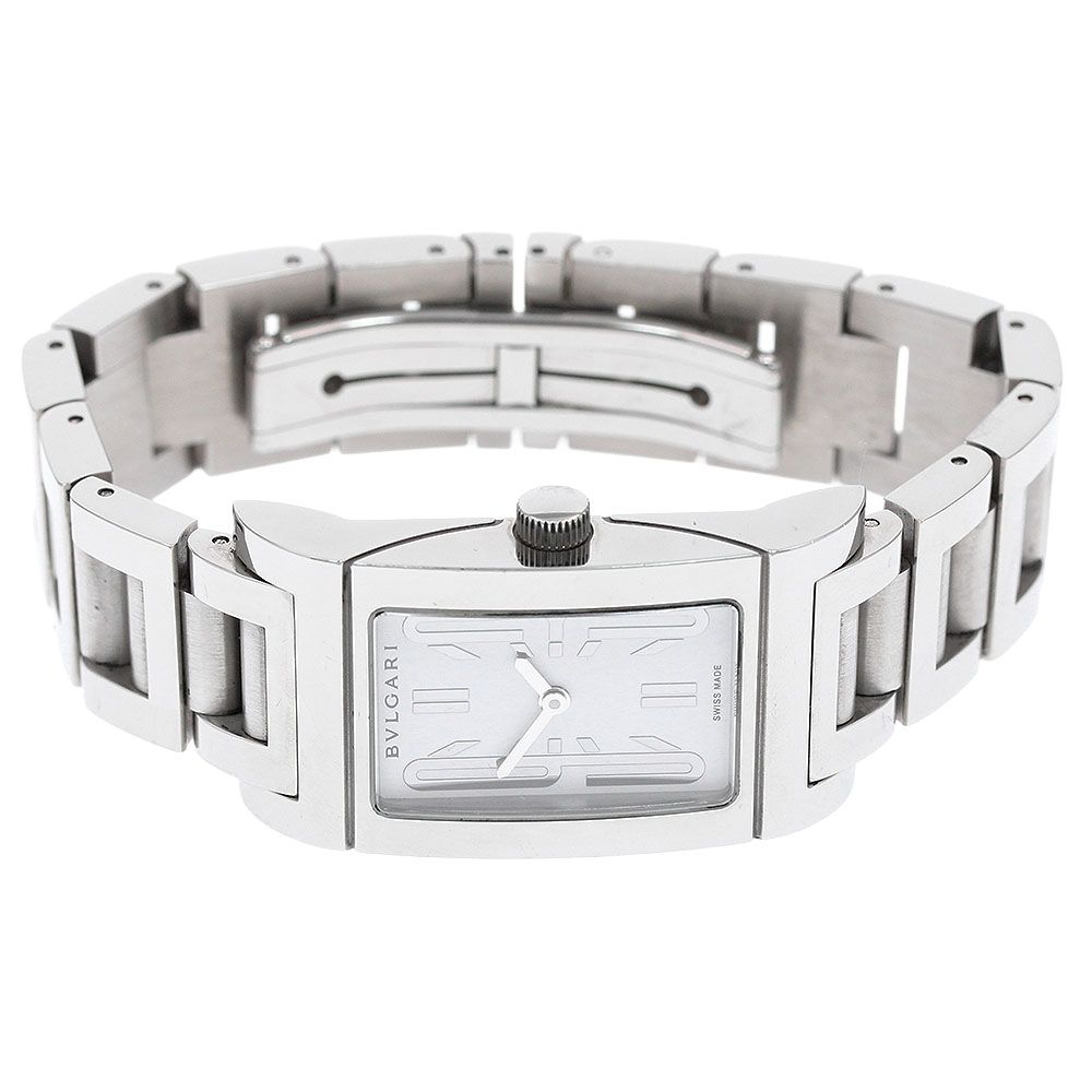 ブルガリ BVLGARI RT39S レッタンゴロ クォーツ レディース 箱・保証書