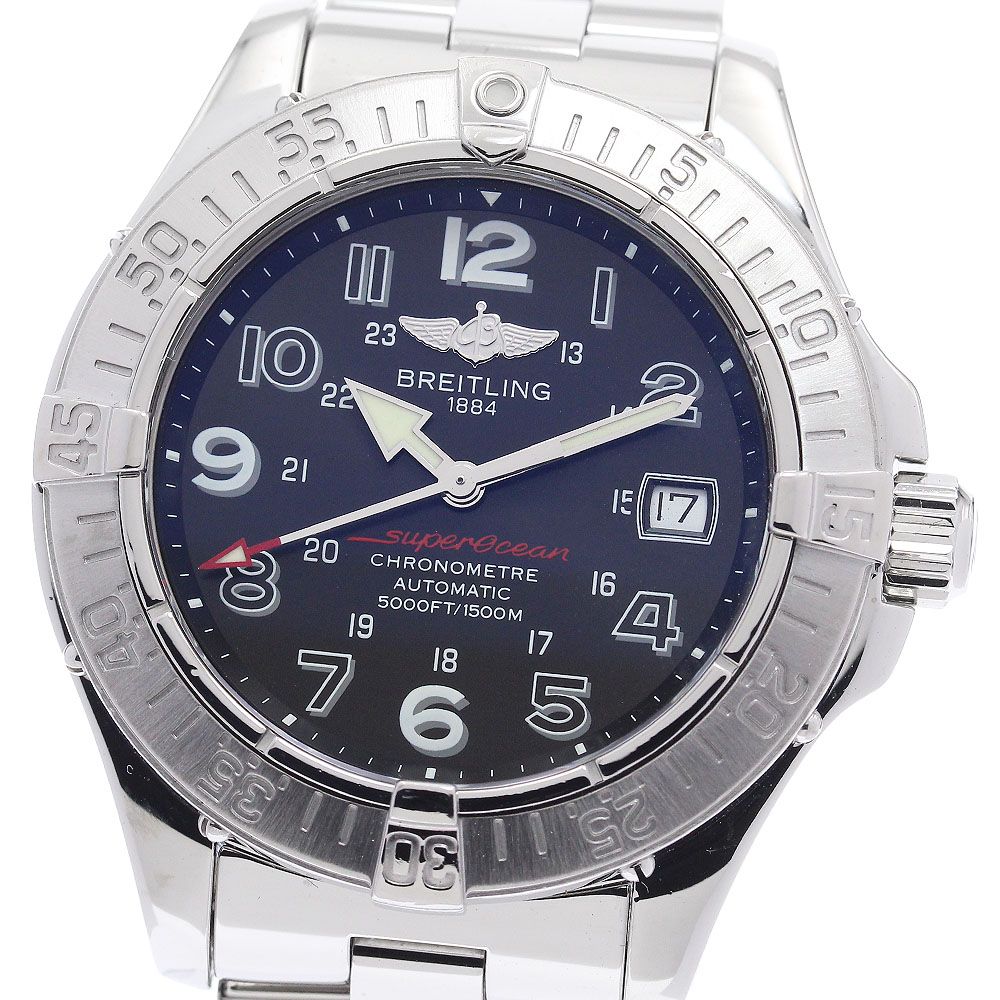 ブライトリング BREITLING A17360 スーパーオーシャン デイト 自動巻き