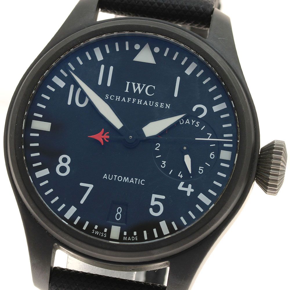 IWC SCHAFFHAUSEN IW501901 ビッグ・パイロット・ウォッチ トップガン 自動巻き メンズ 良品 保証書付き_931992 IWC SCHAFFHAUSEN IW501901 ビッグ・パイロット・ウォッチ トップガン