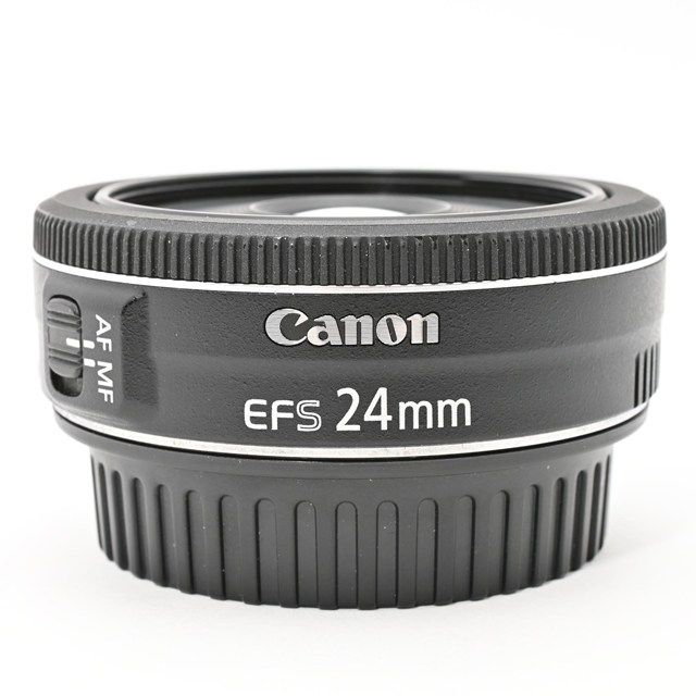 良品＞ Canon EF-S 24mm F2.8 STM｜薄型パンケーキレンズ｜軽量・高速