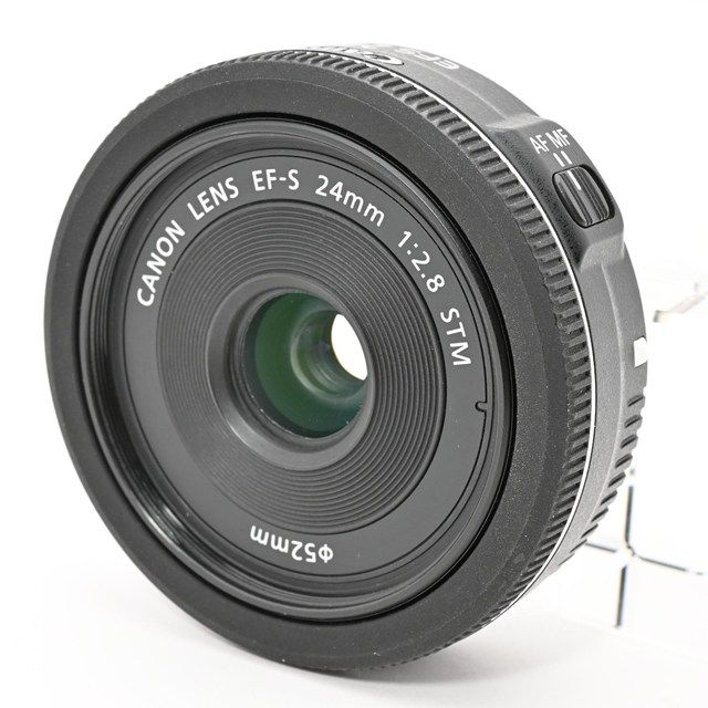 良品＞ Canon EF-S 24mm F2.8 STM｜薄型パンケーキレンズ｜軽量・高速