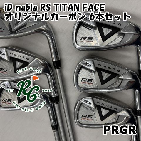 中古】アイアンセット プロギア iD nabla RS TITAN FACE◇オリジナル