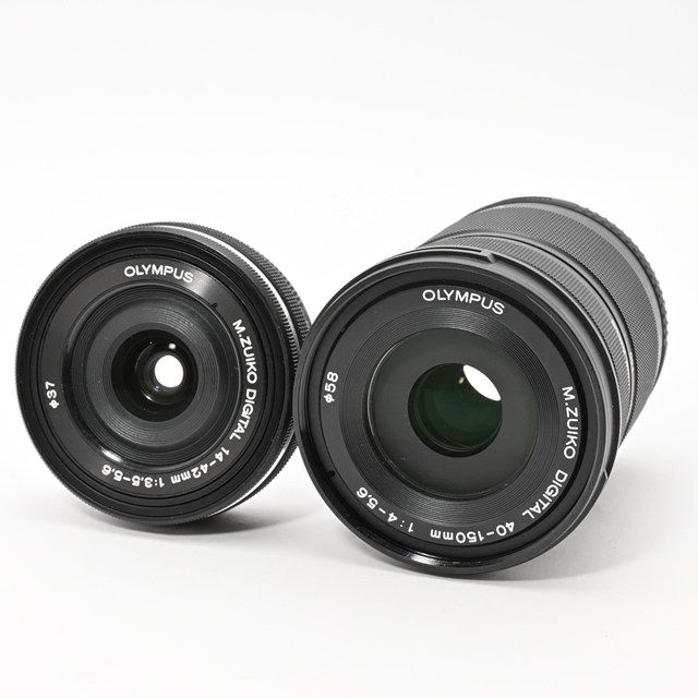 良品＞ OLYMPUS PEN Lite E-PL6 EZダブルズームキット ブラック｜小型