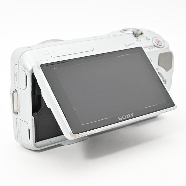 並品＞ SONY ソニー ミラーレス一眼カメラ NEX-3 ボディ シルバー｜E