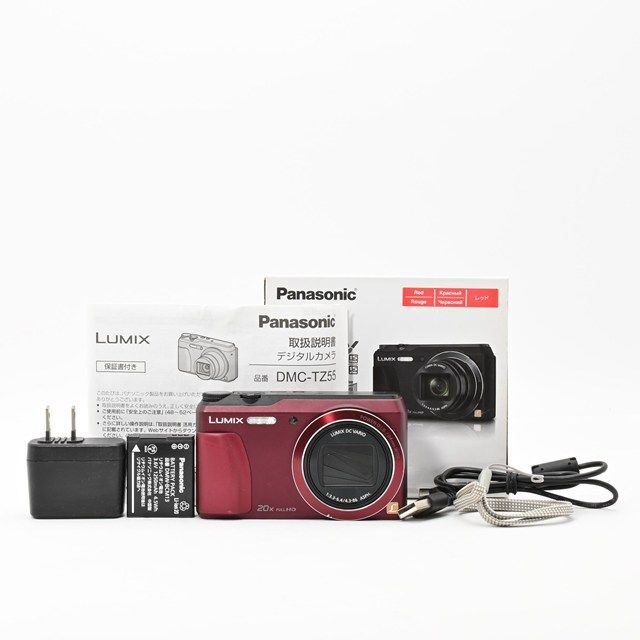 並品＞ Panasonic パナソニック デジタルカメラ LUMIX ルミックス TZ55