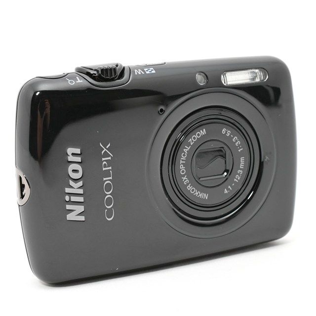 良品＞ Nikon COOLPIX S01 ブラック｜超小型ボディ コンパクトデジタル