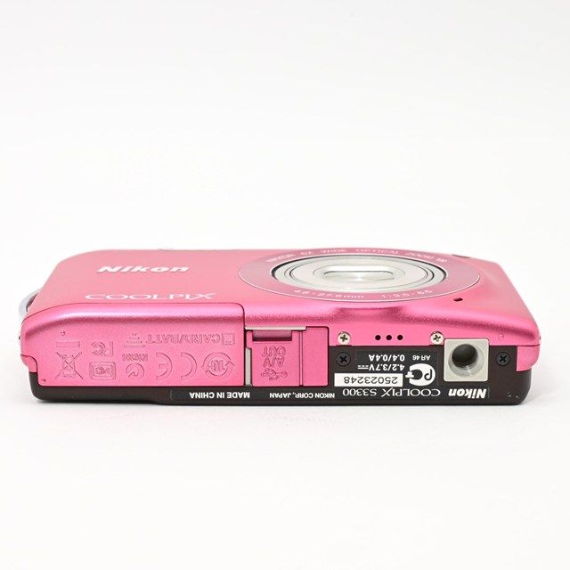 良品＞ Nikon COOLPIX S3300 ストロベリーピンク｜1600万画素