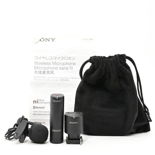 並品＞ SONY ソニー ワイヤレスマイクロホン ECM-W1M C｜デジタル