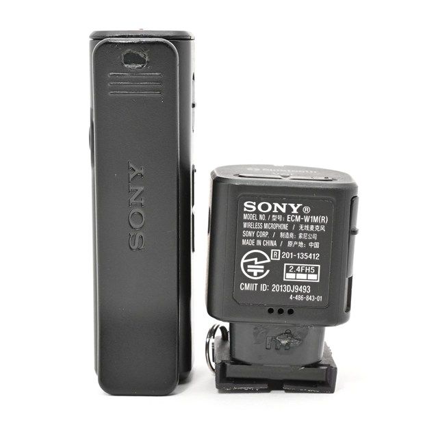 並品＞ SONY ソニー ワイヤレスマイクロホン ECM-W1M C｜デジタル