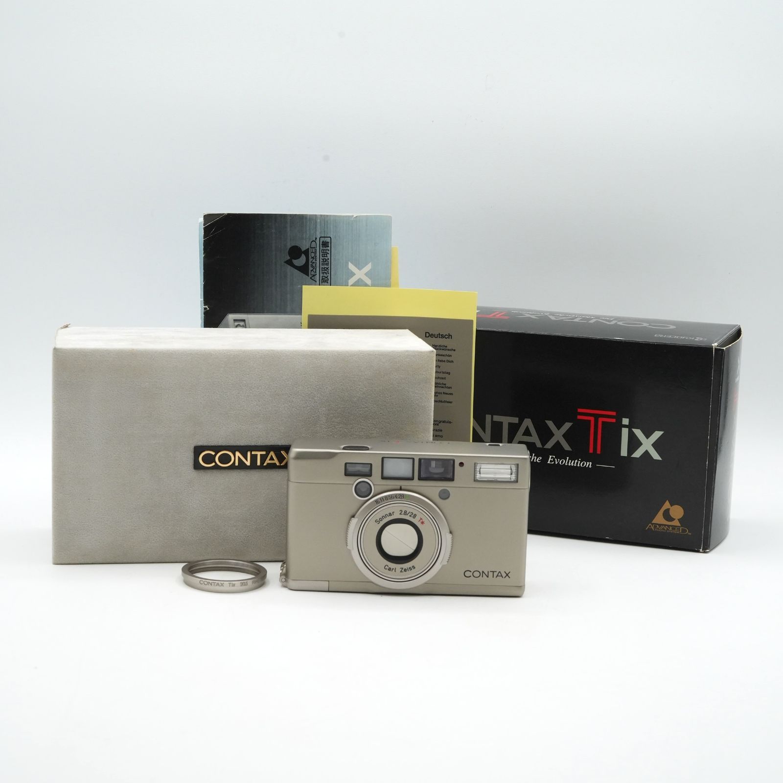 極上品】CONTAX Tix - メルカリ