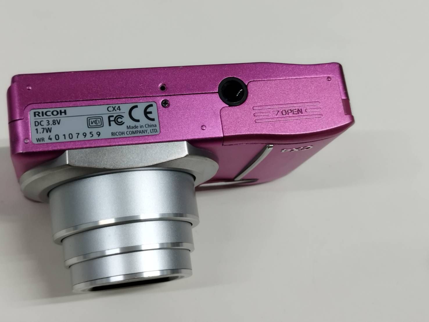 現状品】RICOH CX4 デジタルカメラ/パープルピンク - メルカリ