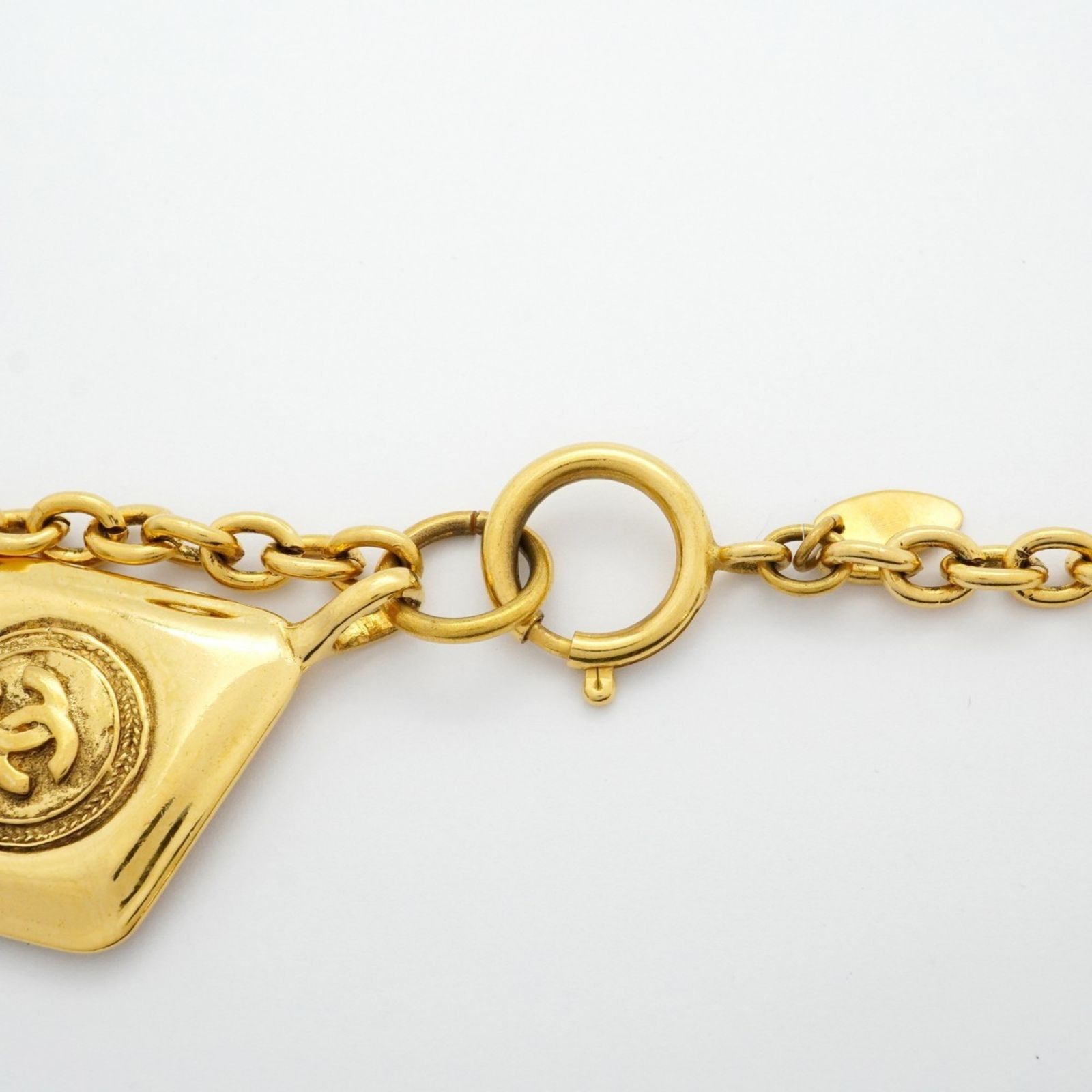 シャネル(Chanel) シャネル ネックレス ココマーク 菱形 GPメッキ