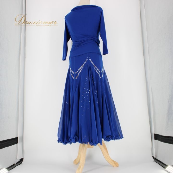 社交ダンス 衣装 スタンダード 上下セット ツーピース レッスンウェア