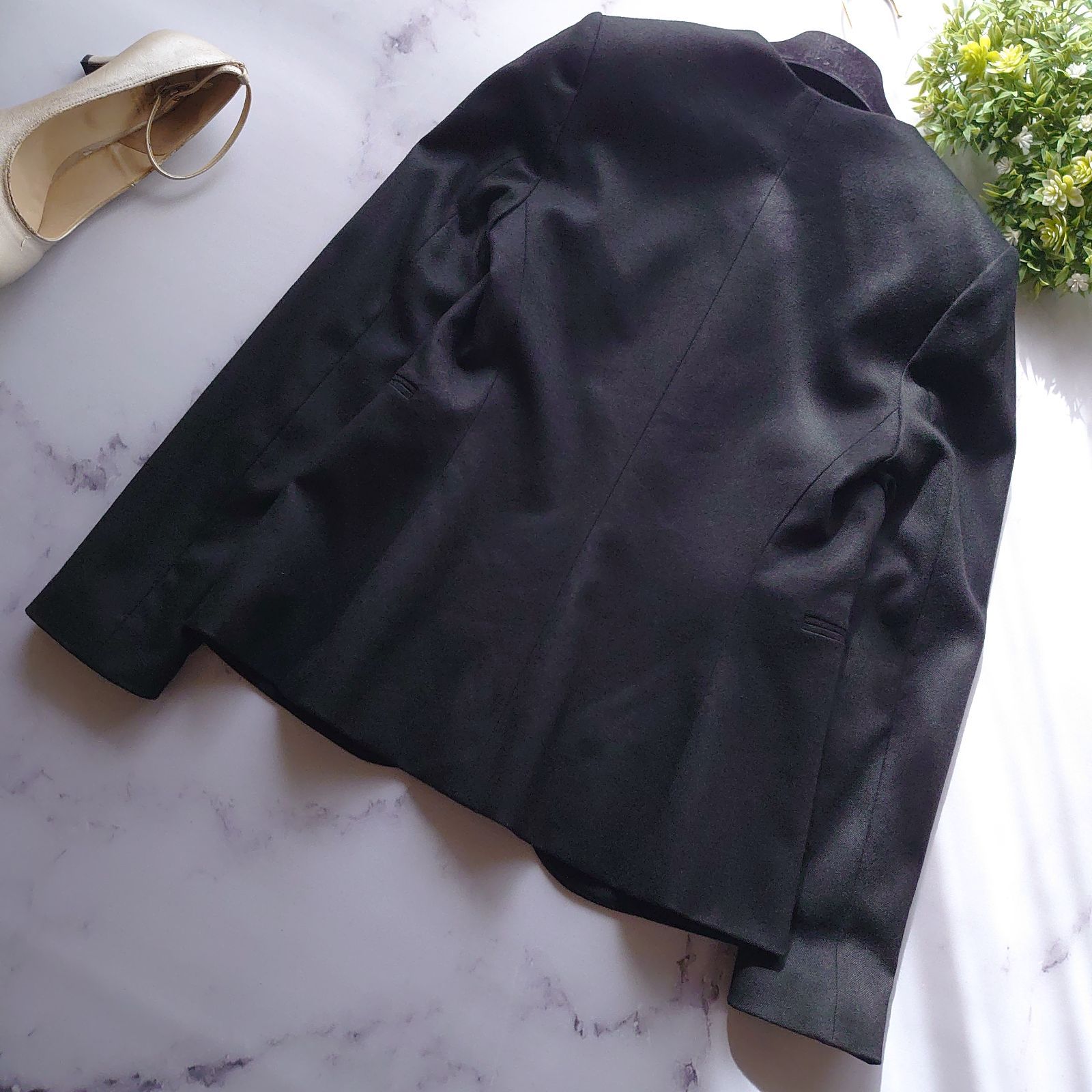 2022 セオリー SAXONY LINDRAYIA ノーカラージャケット 0 - メルカリ