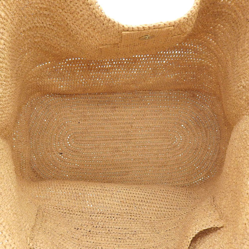 heidi klein ハイジクライン 新品同様 ラフィア ハンドバッグ