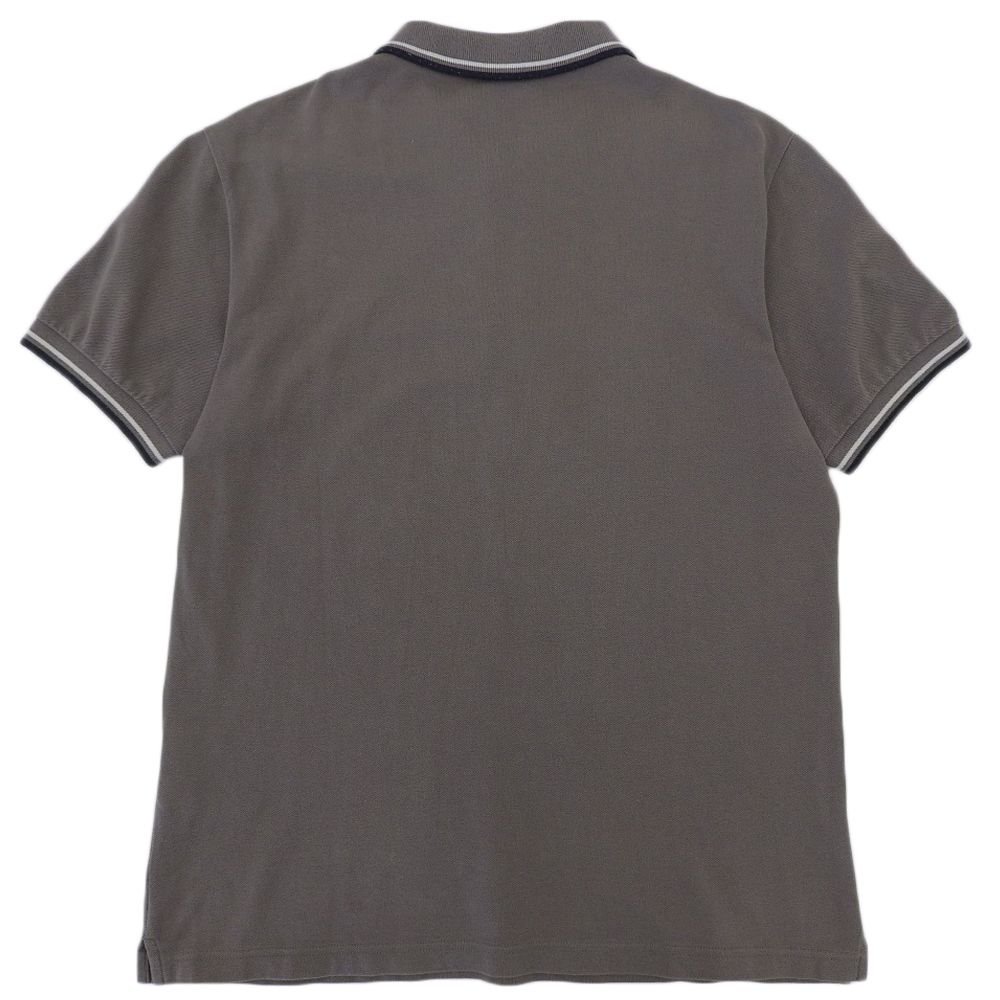 PRADA SPORT プラダスポーツ コットン ラバーロゴ ポロシャツ トップス