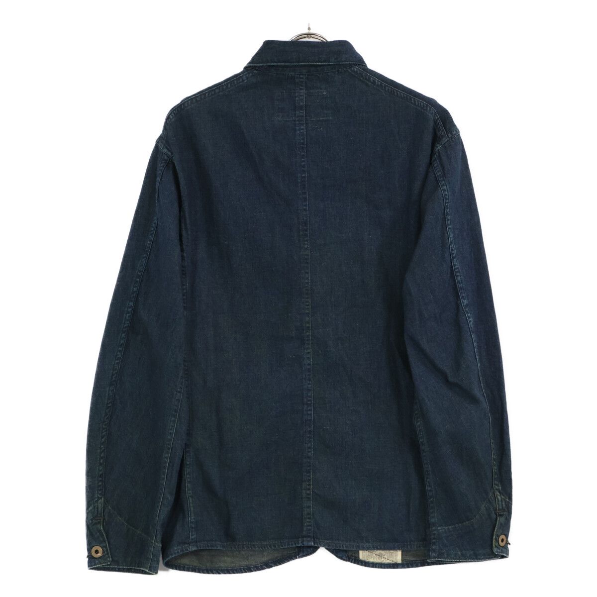 RRL ダブルアールエル 23SS ｲﾝﾃﾞｨｺﾞ ｺｯﾄﾝﾘﾈﾝ ｾﾙﾋﾞｯｼﾞﾃﾞﾆﾑ ｴﾝｼﾞﾆｱｼﾞｬｹｯﾄ