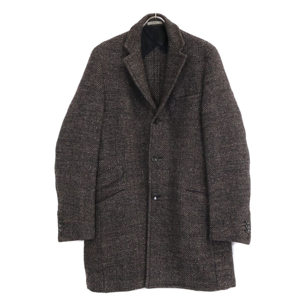 BOGLIOLI ボリオリ C3101E DOVERﾄﾞｰｳﾞｧｰ ﾂｲｰﾄﾞ ﾁｪｽﾀｰｺｰﾄ 50 - メルカリ