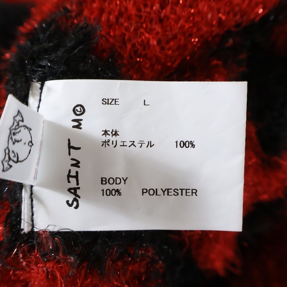 SAINT MICHAEL (セントマイケル) 25AW グリッターボーダークルーネック