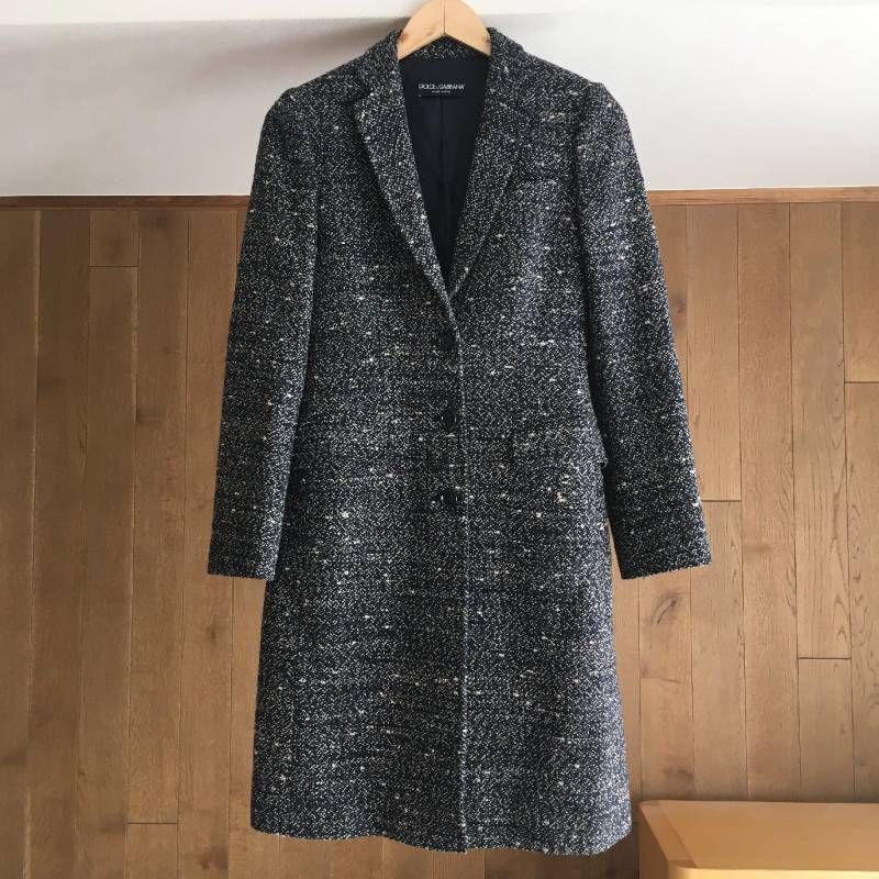 美品 DOLCE & GABBANA ドルチェ＆ガッバーナ コート38 - メルカリ