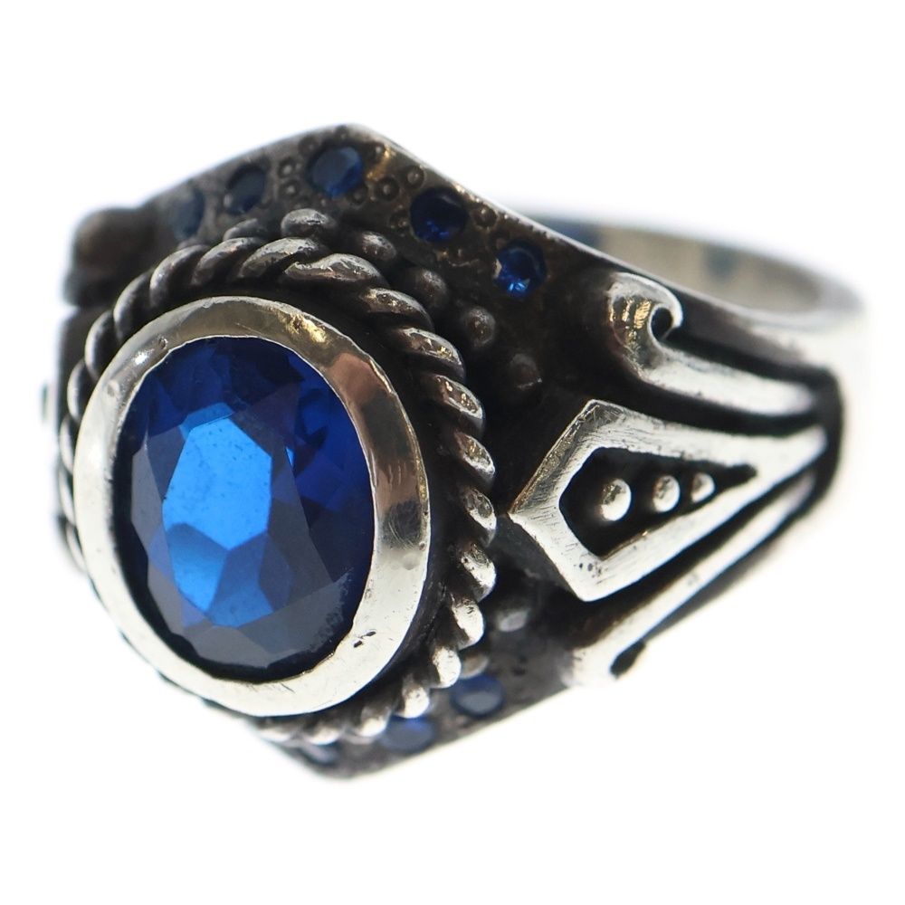ロイヤルオーダー　GOD リング　ブルー 925 ROYAL ORDER (ロイヤルオーダー) Blue Stone Ring ブルーストーン