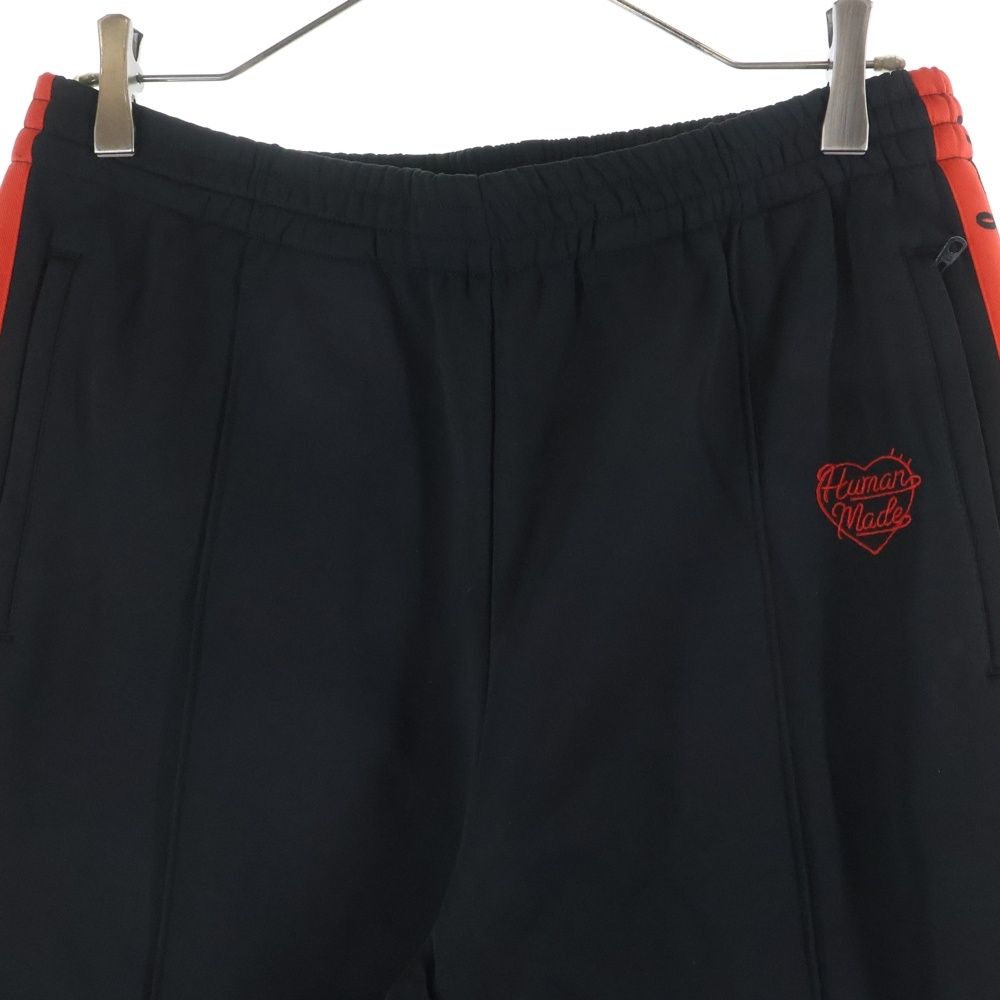 HUMAN MADE (ヒューマンメイド) 24SS TRACK PANTS ロゴ刺繍 サイド