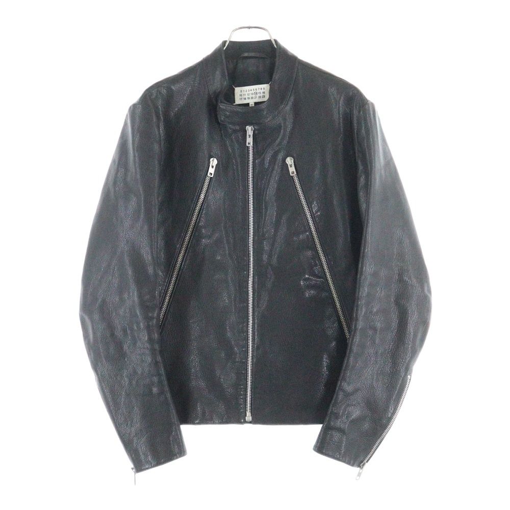 Maison Margiela (メゾンマルジェラ) 21SS LEATER RIDERS JACKET 八の