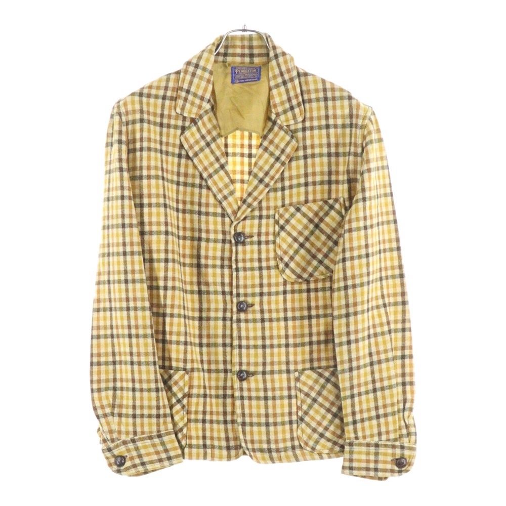 PENDLETON (ペンドルトン) 60s VINTAGE チェック柄 ウール テーラード