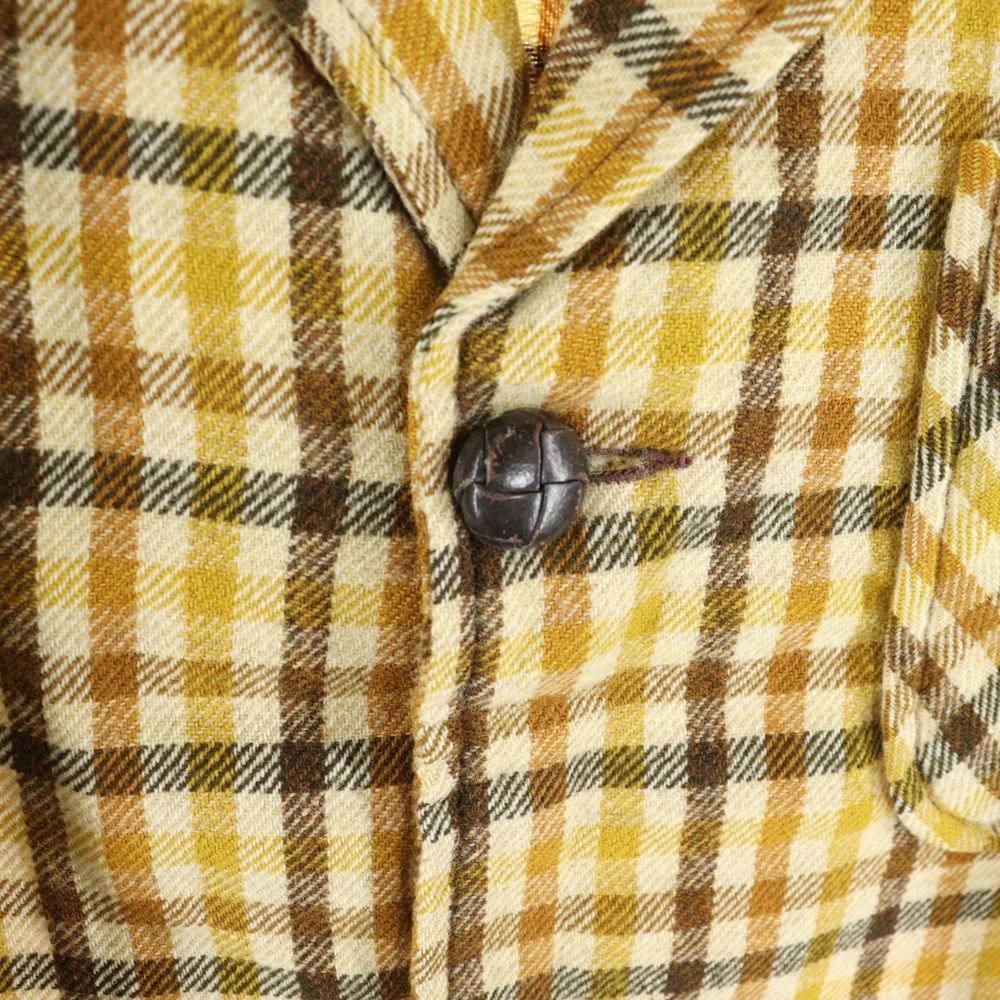 PENDLETON (ペンドルトン) 60s VINTAGE チェック柄 ウール テーラード