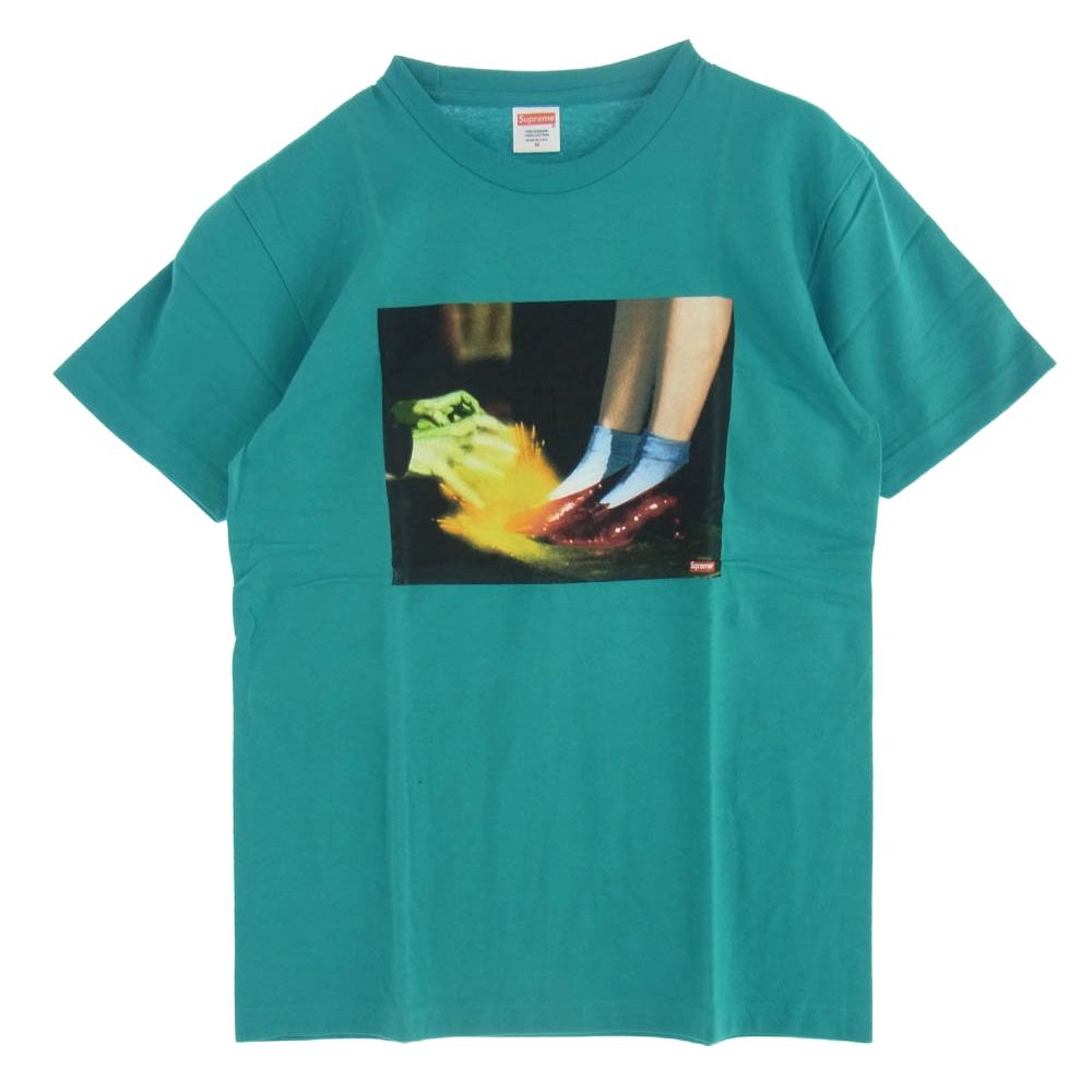 Supreme シュプリーム 13SS Dorothy Tee ドロシー オズの魔法使い スモール ボックス ロゴ  半袖 Tシャツ ブルー系 M ライトブルー系 M【極上美品】【中古】 Supreme シュプリーム 13SS Dorothy Tee ドロシー オズの魔法使い